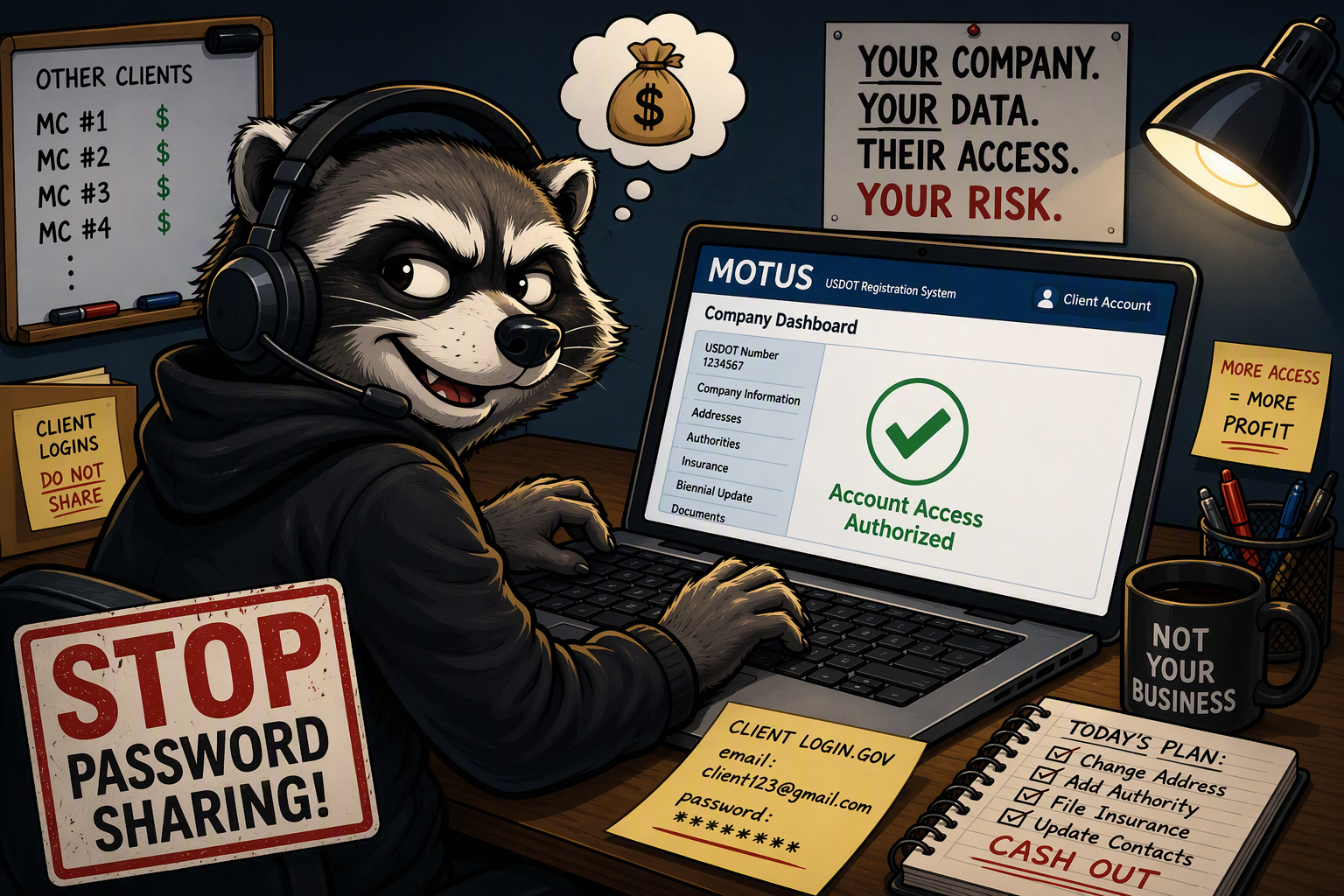 Would You Hand a Stranger the Keys to Your Truck? Then Why Share Your Login.gov Password?